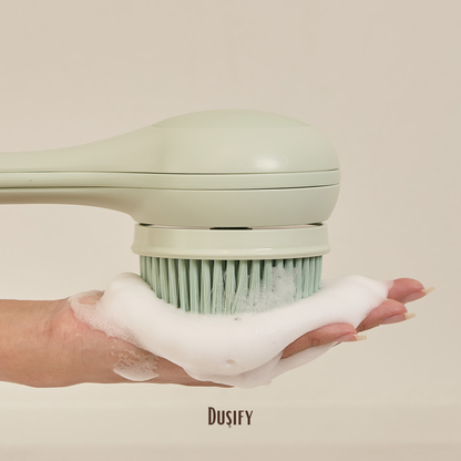 Elektrikli Uzatmalı Sırt & Vücut Temizleme Fırçası – Şarjlı, Su Geçirmez