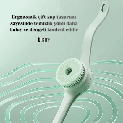 Elektrikli Uzatmalı Sırt & Vücut Temizleme Fırçası – Şarjlı, Su Geçirmez